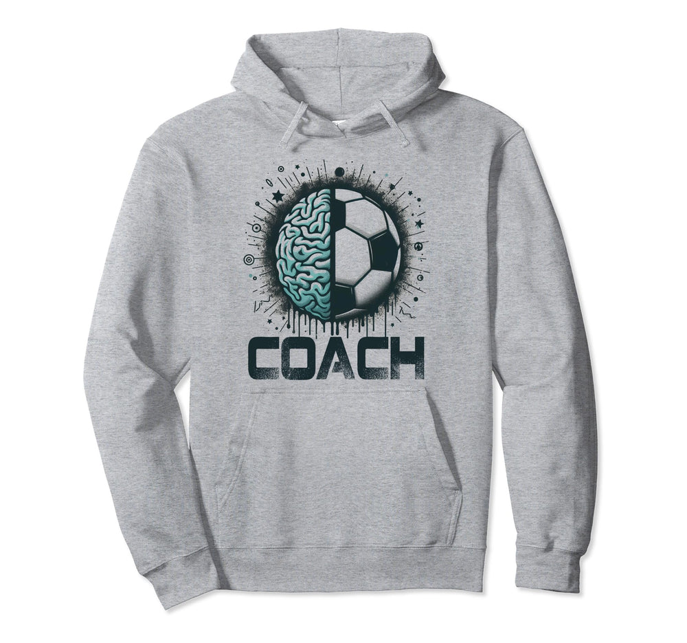 Soccer Coach Training Coaching Hoodie - Aesthetic Graphic Men Women