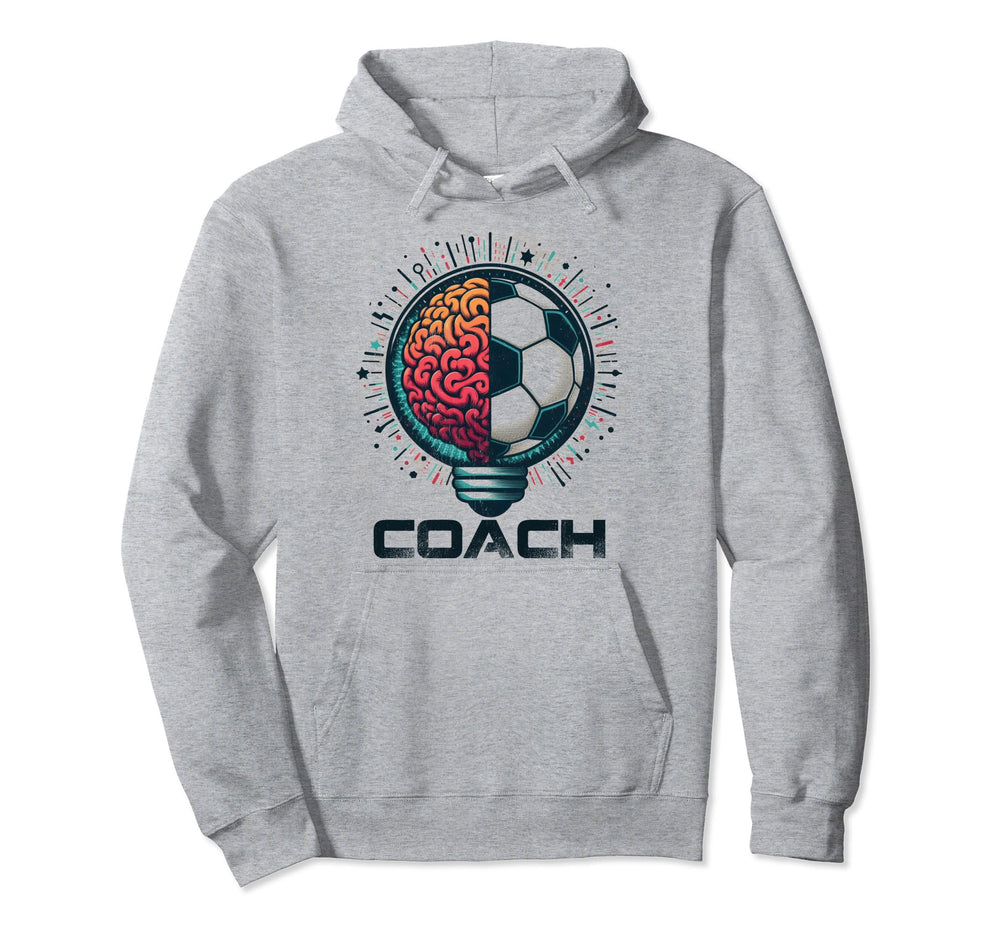 Soccer Coach Training Coaching Hoodie - Custom Art Print for Adults
