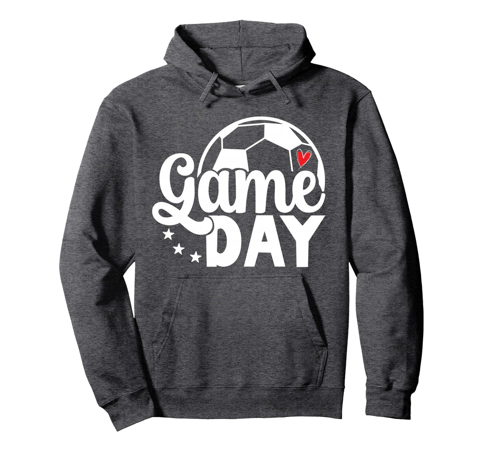 Game Day Soccer Game Day Hoodie - Graphic Print for Adults