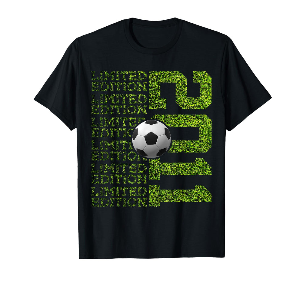 2011 Soccer 15Th Birthday T-Shirt - Minimalist Print for Adults