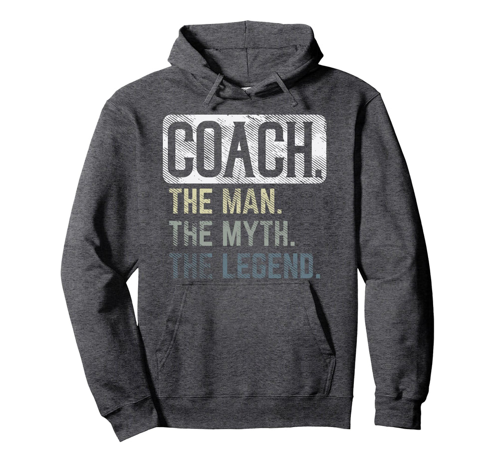 Coach Myth Legend Basketball Pe Soccer Hoodie - Minimalist Print Unisex