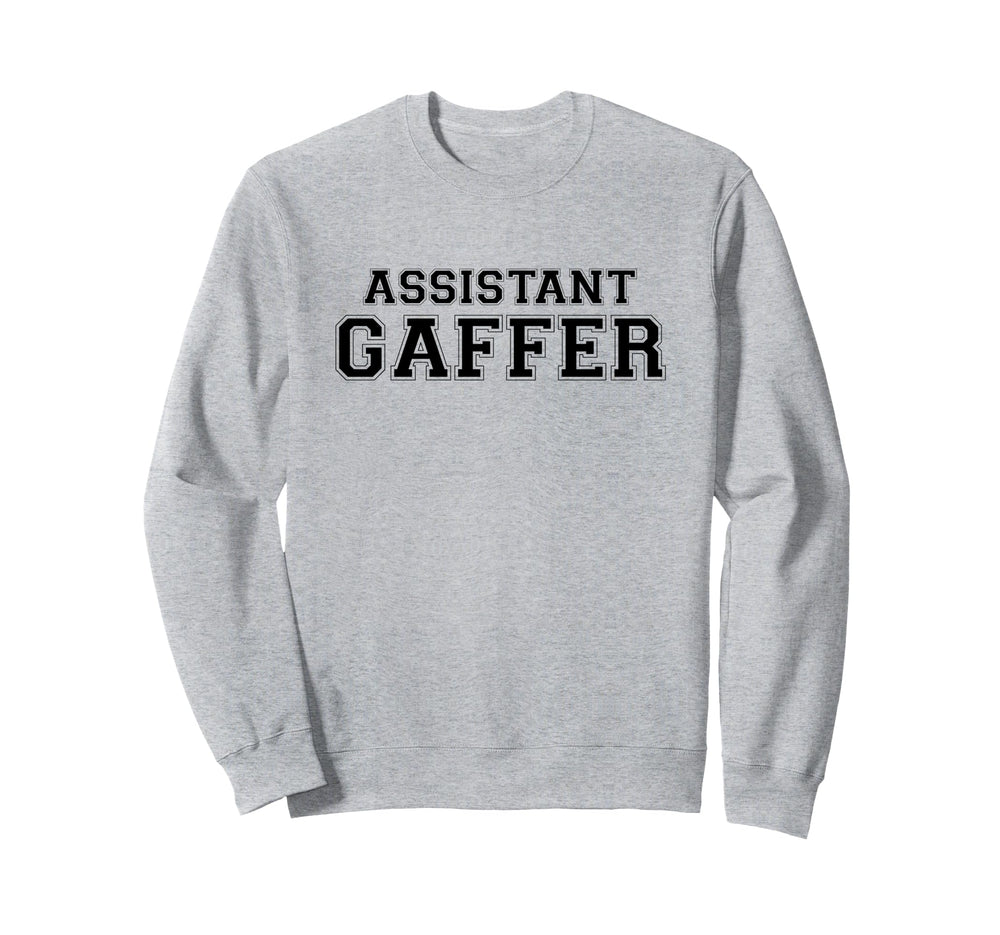 Assistant Gaffer Funny Soccer Coach Sweatshirt - Graphic Print for Adults