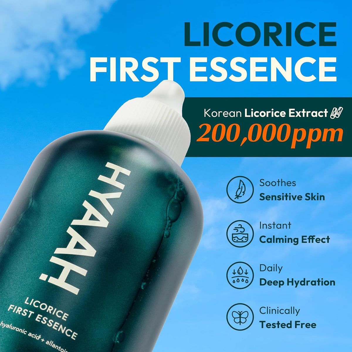 Hyaah Licorice First Essence - Snipetell