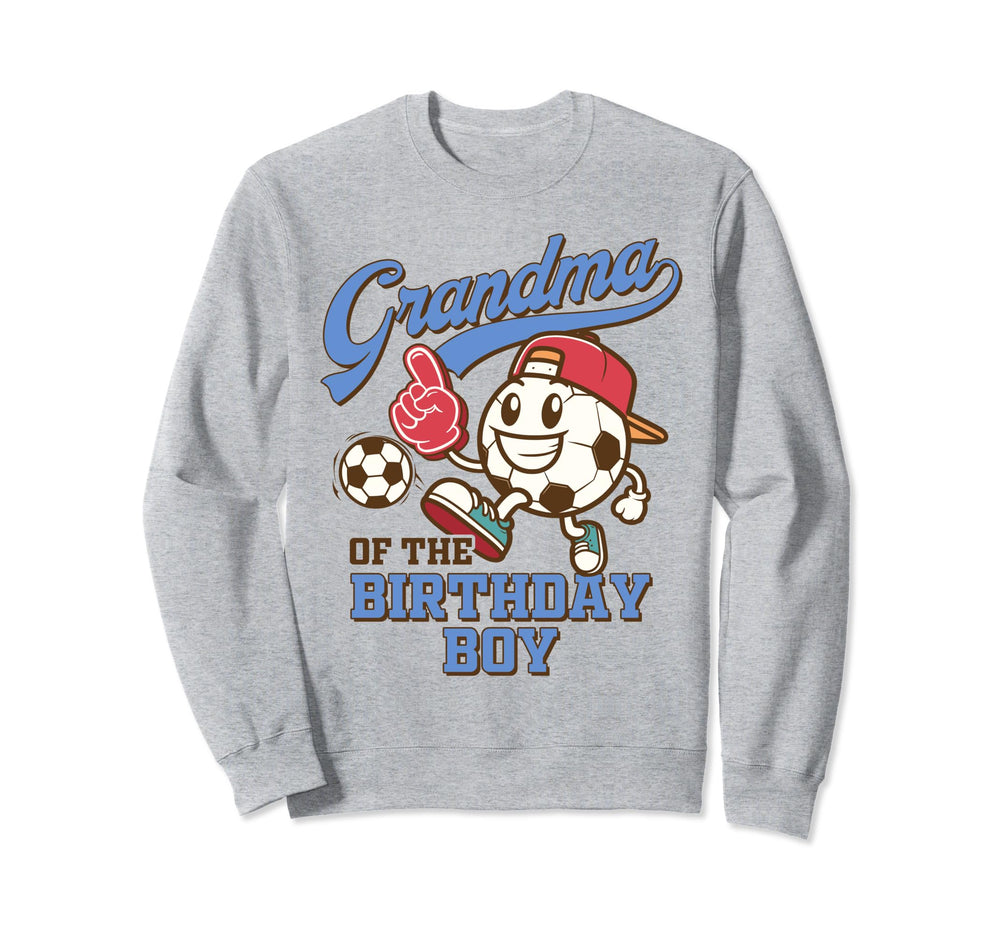 Soccer Grandma Birthday Family Sweatshirt - Unique Graphic for Adults