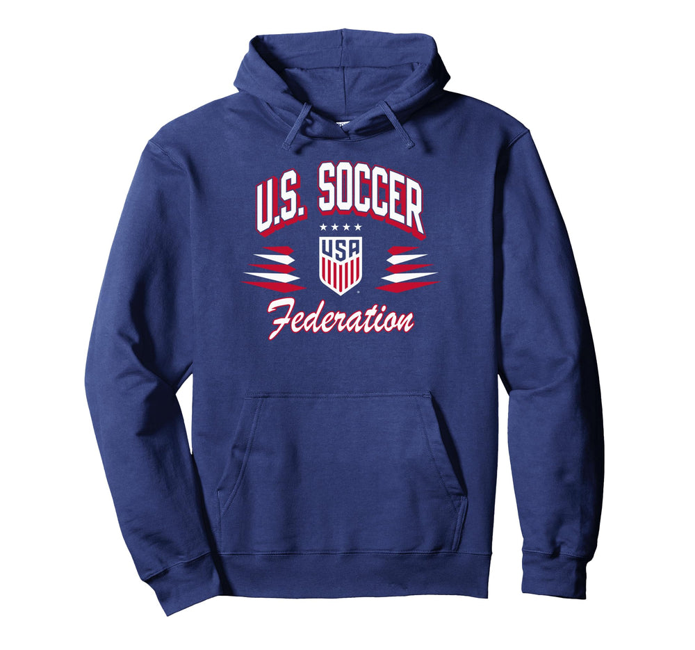 U S Soccer Diamond Navy Uswnt Hoodie - Casual Everyday Wear for Adults