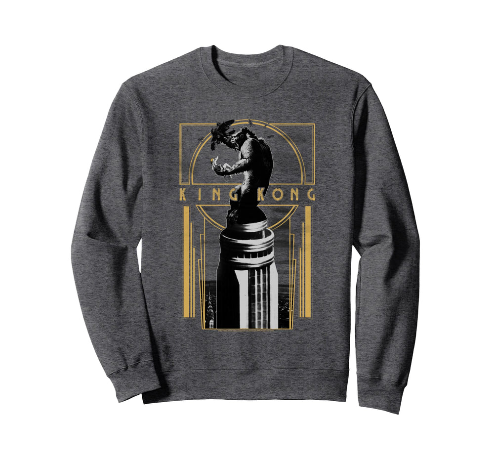 King Kong Deco Sweatshirt - Unique Graphic Men Women