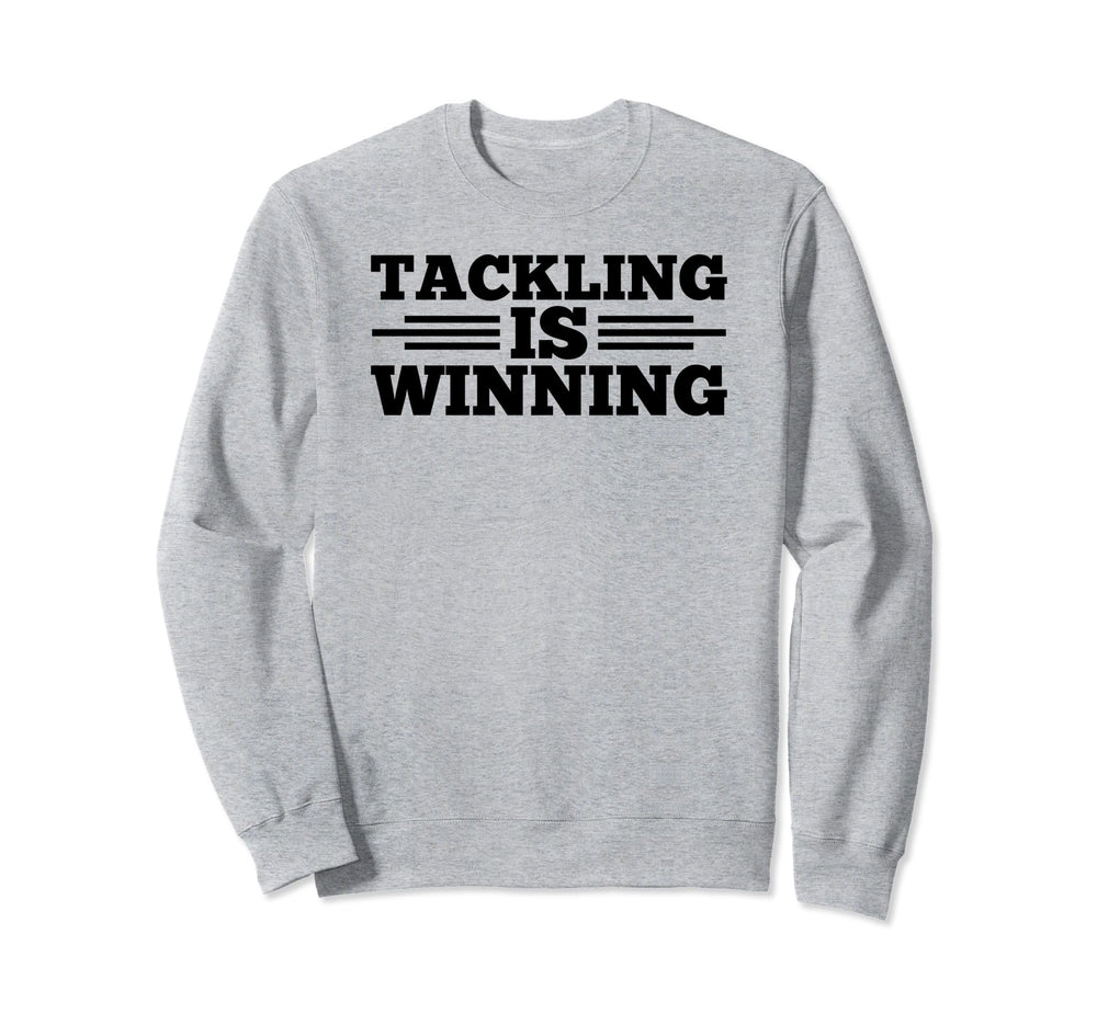 Tackling Is Winning Football Soccer T-Shirt - Graphic Print Men Women