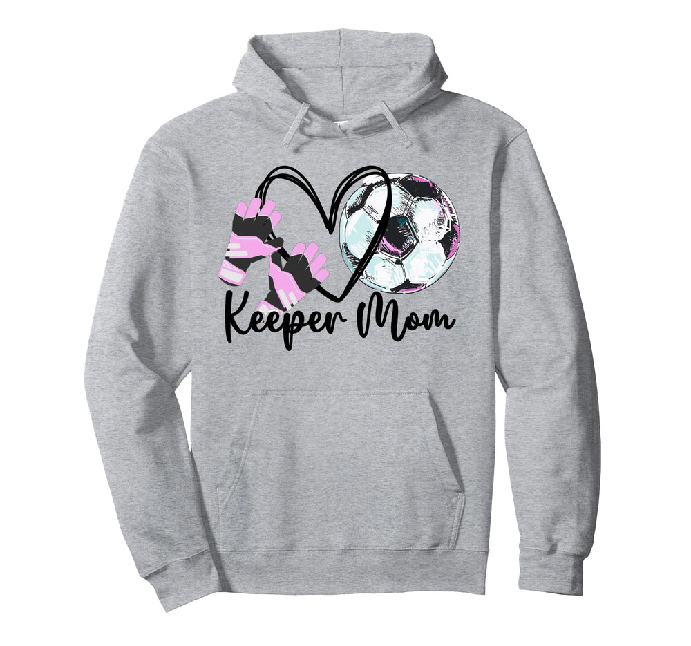 Keeper Mom Goalkeeper Soccer Mama Goalie Hoodie - Graphic Print Men Women