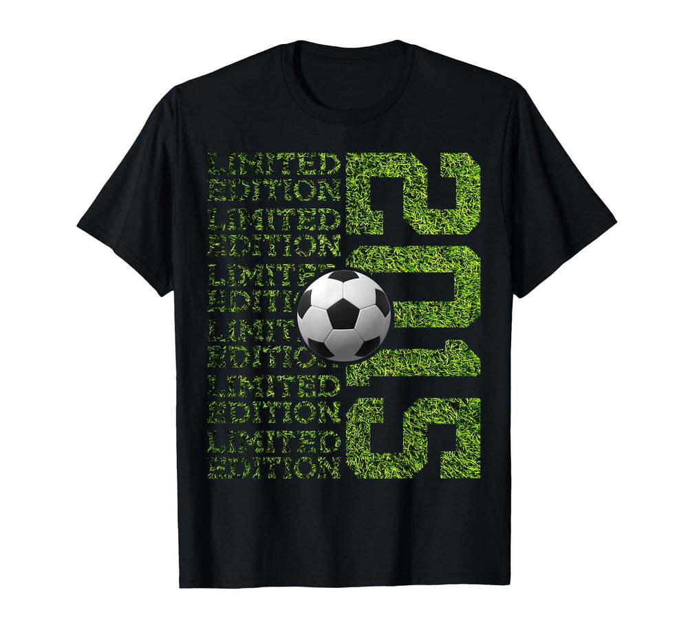 2015 Soccer 11Th Birthday T-Shirt - Graphic Print for Adults