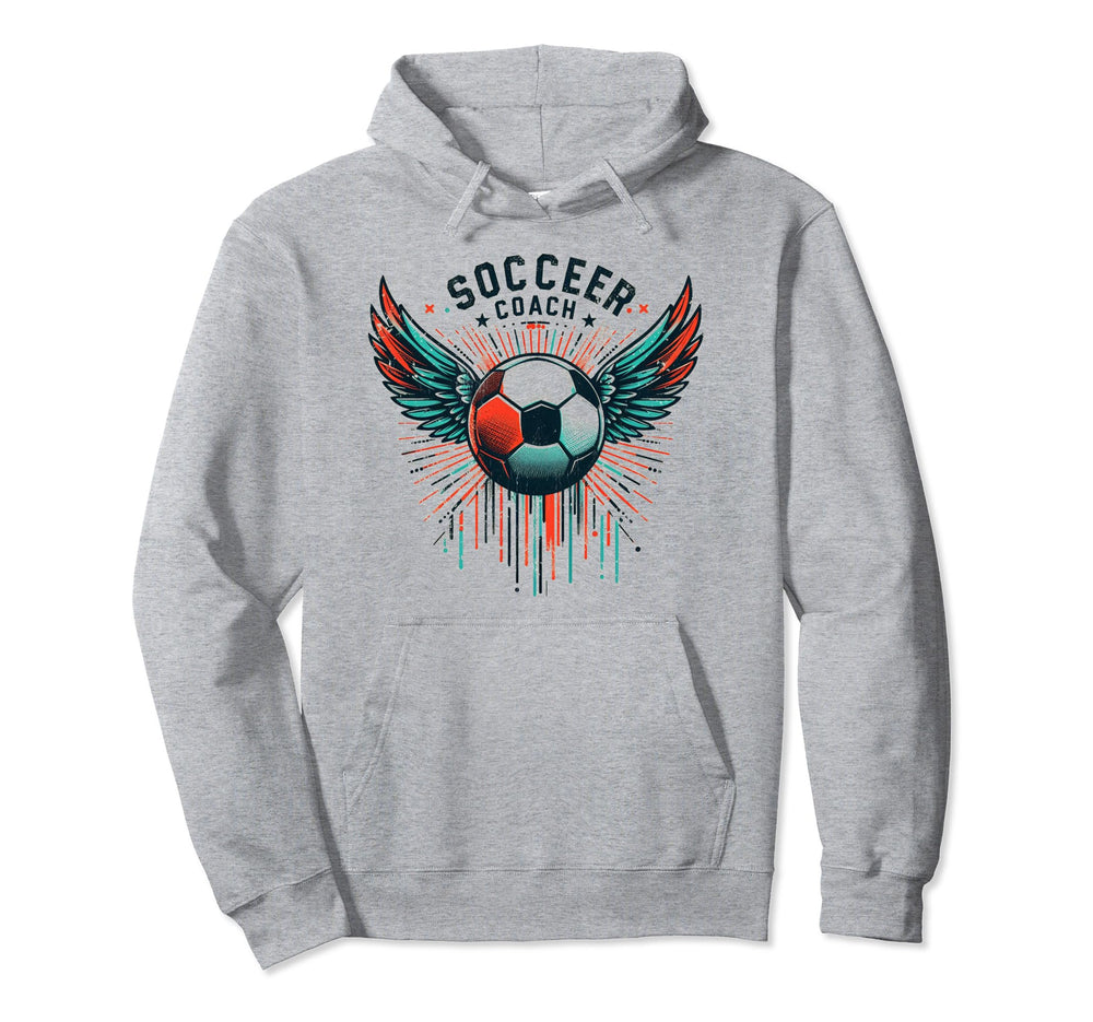 Soccer Coach Training Coaching Football Hoodie - Graphic Print Unisex