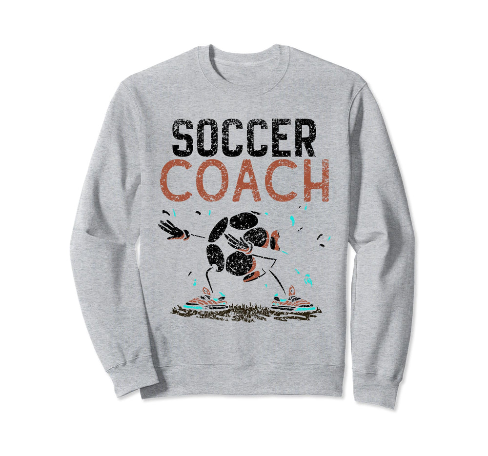 Soccer Coach Game Player Football Sweatshirt - Aesthetic Graphic Unisex