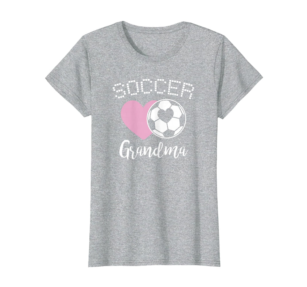Soccer Grandma Love Heart Nana Granny T-Shirt - Trendy Graphic Men Women