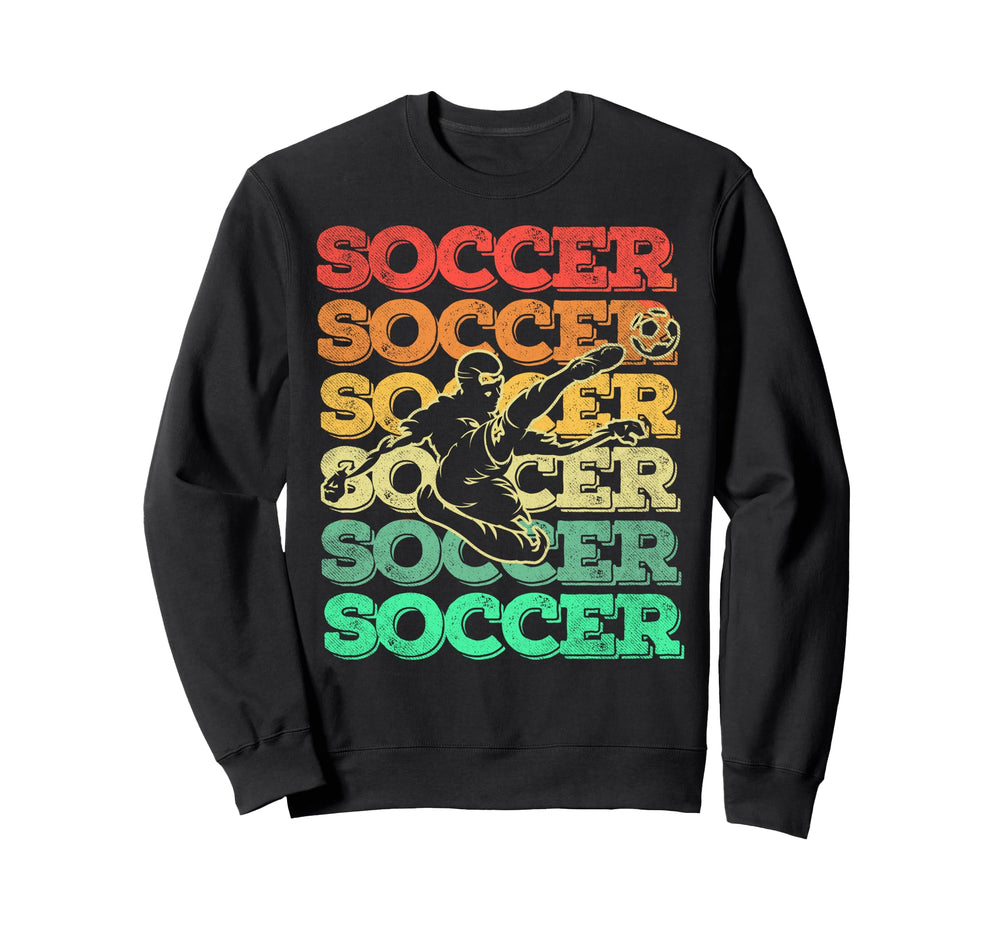 Bicycle Kick Soccer Goalie Player Sweatshirt - Minimalist Print for Adults