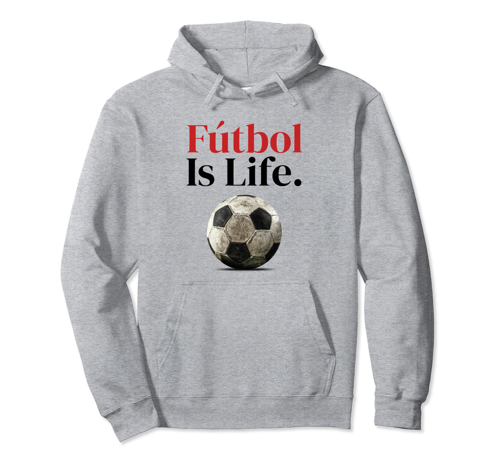 F Tbol Is Life Soccer Fans Related Hoodie - Minimalist Print Men Women