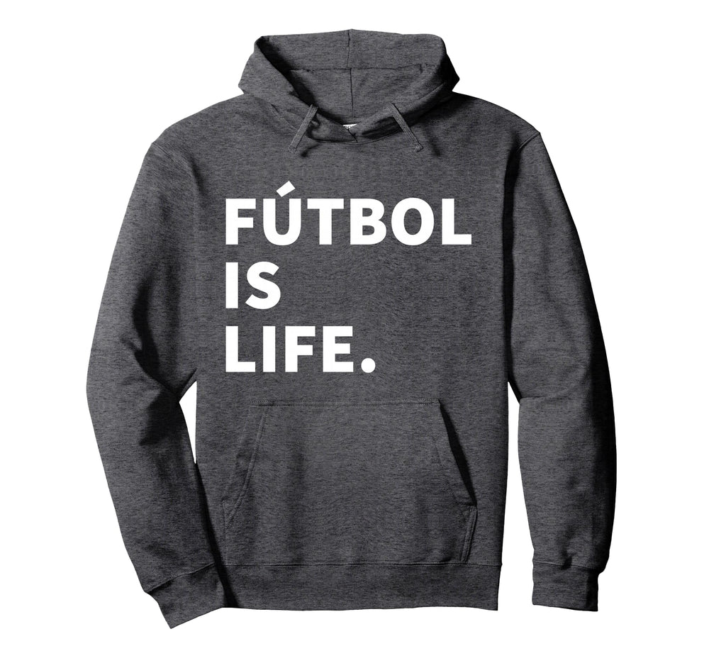 Futbol Is Life Soccer Hoodie - Unique Graphic for Adults