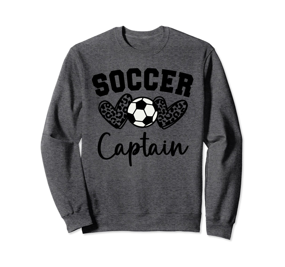 Soccer Captain Matching Family Sweatshirt - Fun Novelty Design Unisex