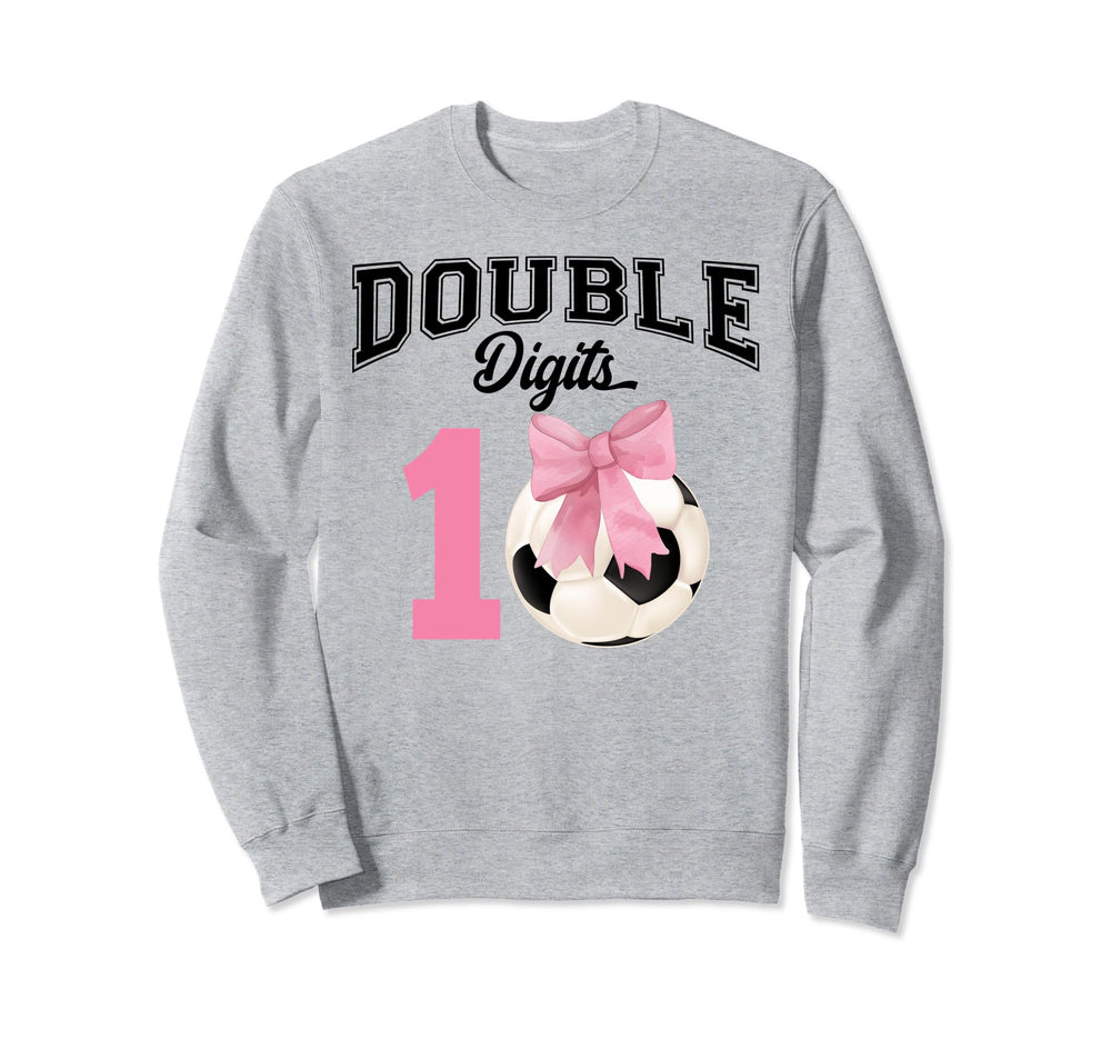 Double Digits Soccer Golf Tennis Sweatshirt - Trendy Graphic Men Women