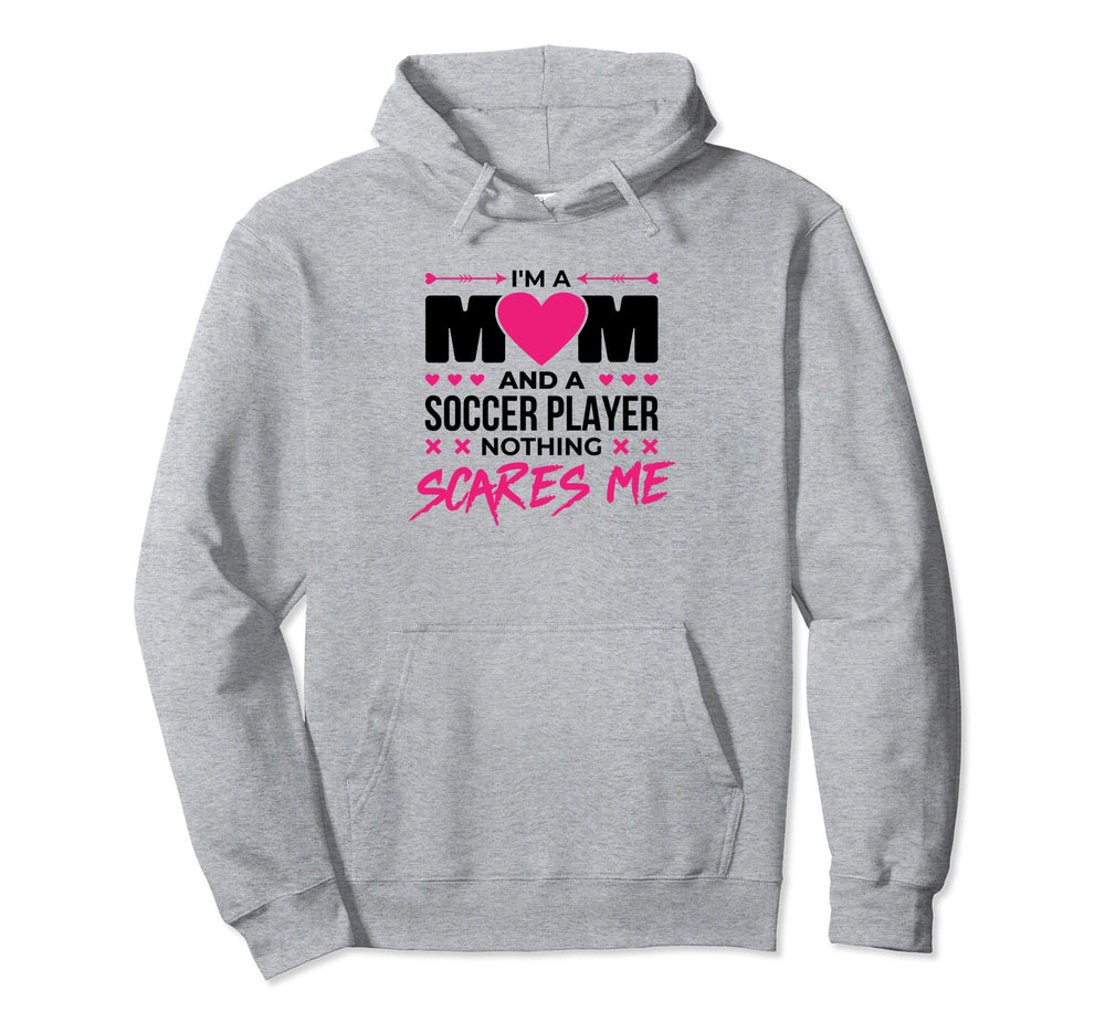Soccer Players Mom Soccer Lover Mother Hoodie - Streetwear Style for Adults