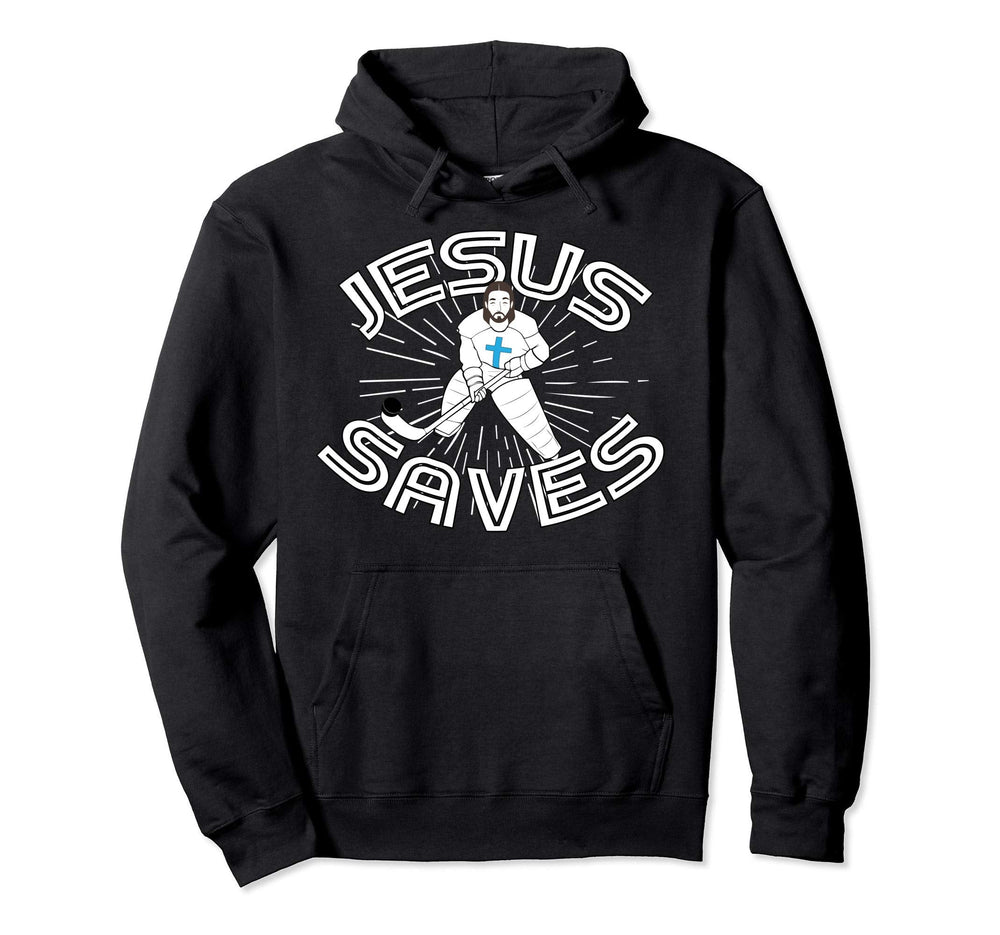 Jesus Saves Funny Faithful Believer Hoodie - Aesthetic Graphic for Adults