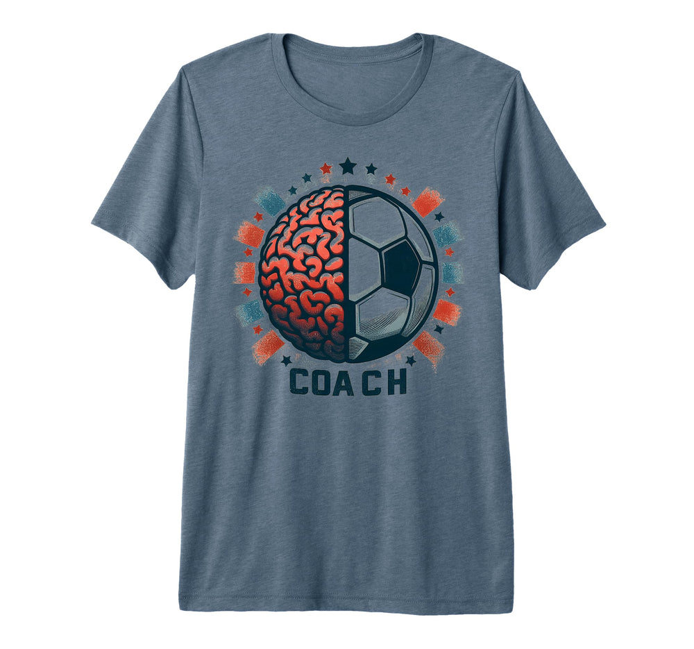 Soccer Coach Training Coaching Football T-Shirt - Trendy Graphic Unisex