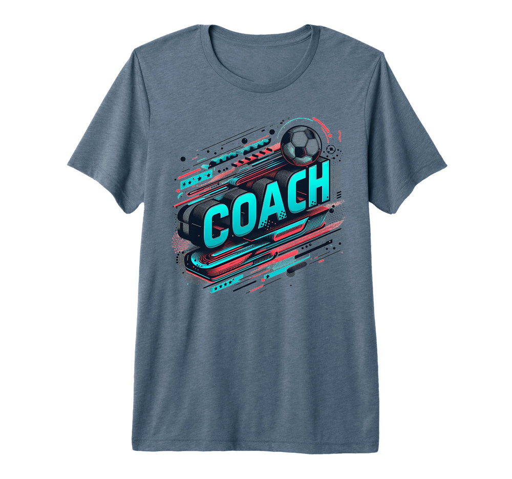 Soccer Coach Training Coaching T-Shirt - Streetwear Style Men Women