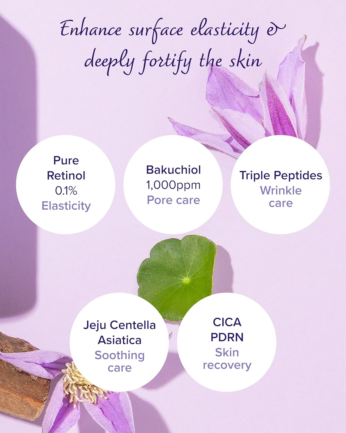 Mary & May Vegan Retinol 0.1% Bakuchiol Cica Serum - Snipetell