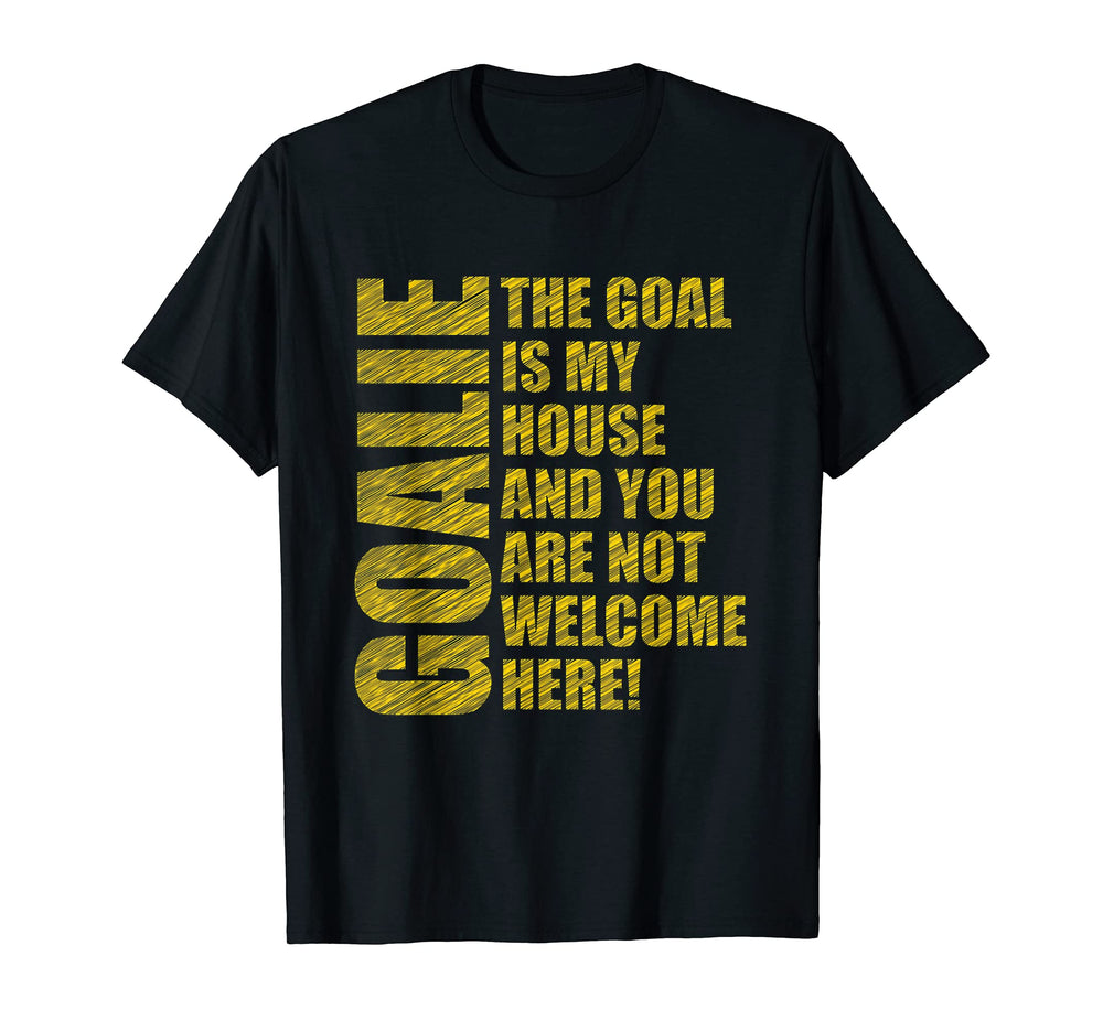 Funny Goalie Goalkeeper Soccer Player T-Shirt - Aesthetic Graphic Men Women