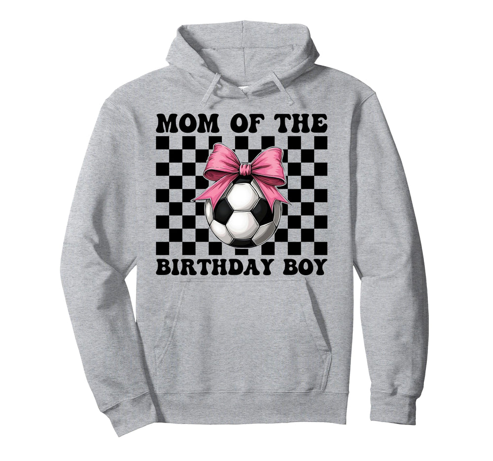 Soccer Mom Soccer Mama Coquette Bow Mom Hoodie - Minimalist Print Unisex