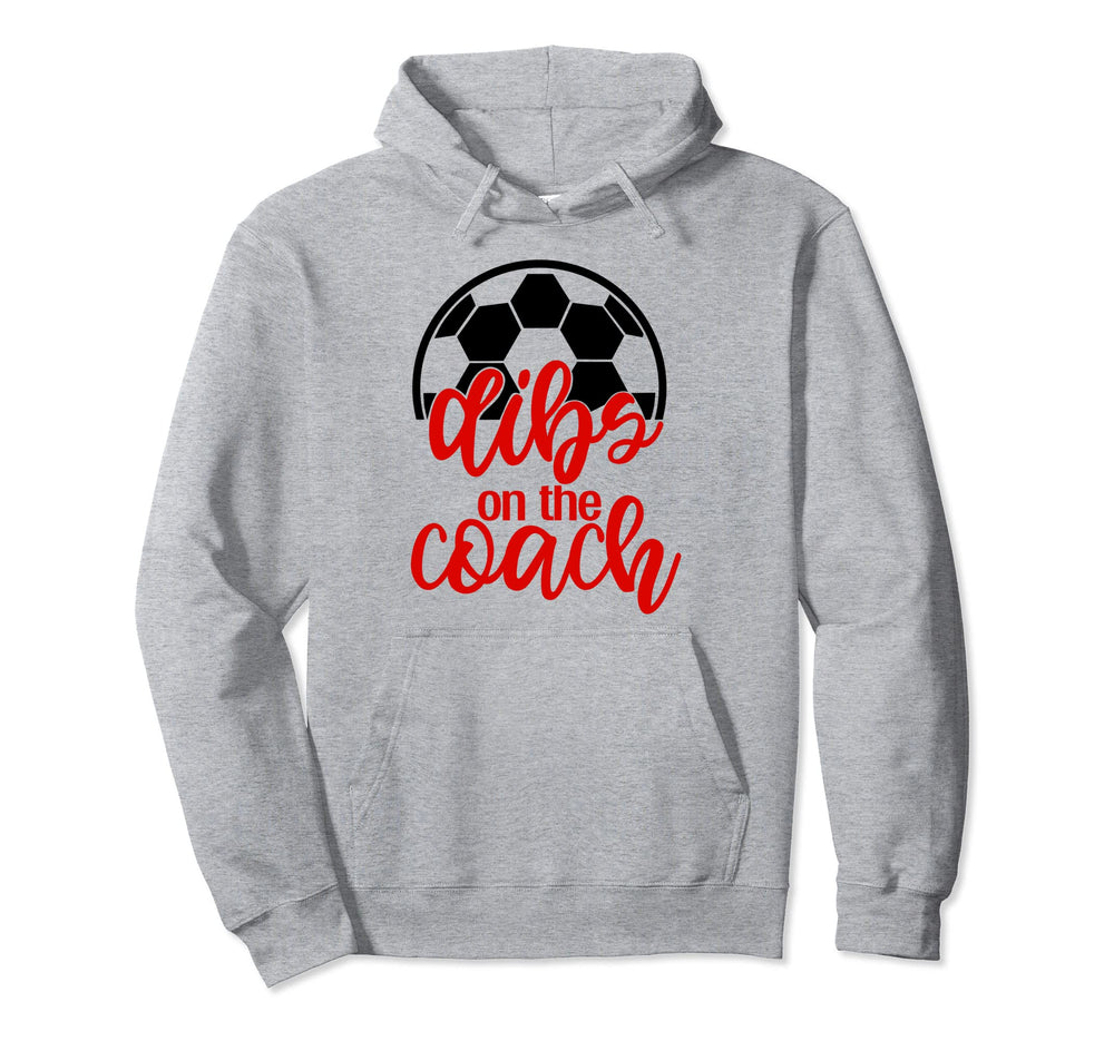 Dibs Coach Soccer Coach Hoodie - Minimalist Print Men Women
