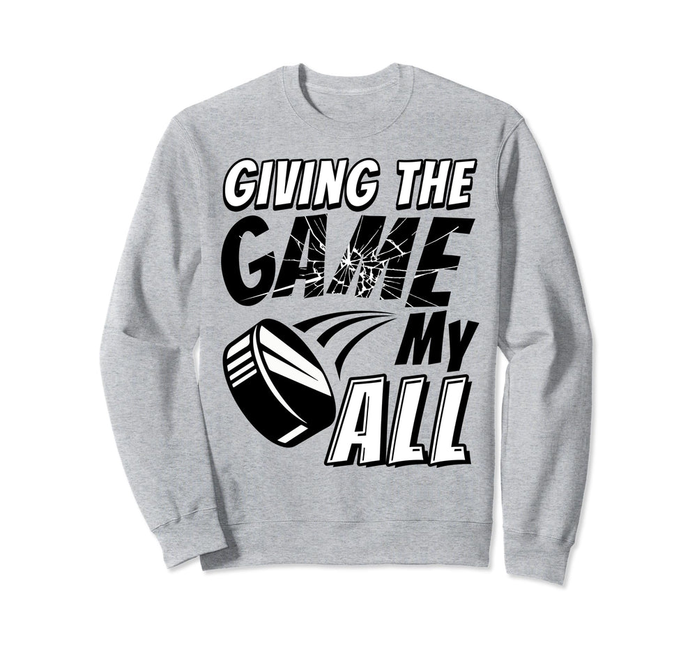 Goal Keeper Dad Proud Hockey Coach Sweatshirt - Streetwear Style Unisex