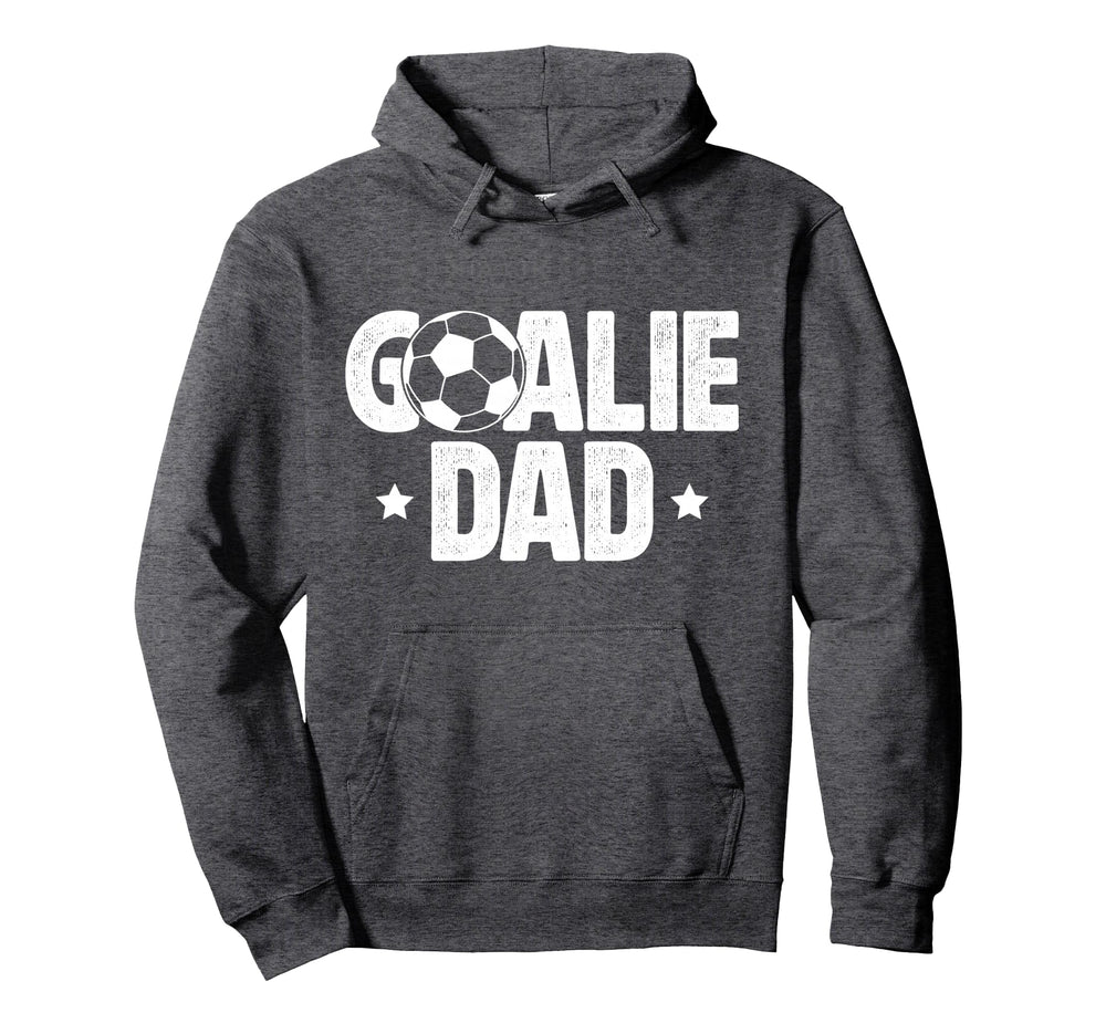Soccer Goalie Dad Soccer Goalkeeper Hoodie - Minimalist Print for Adults