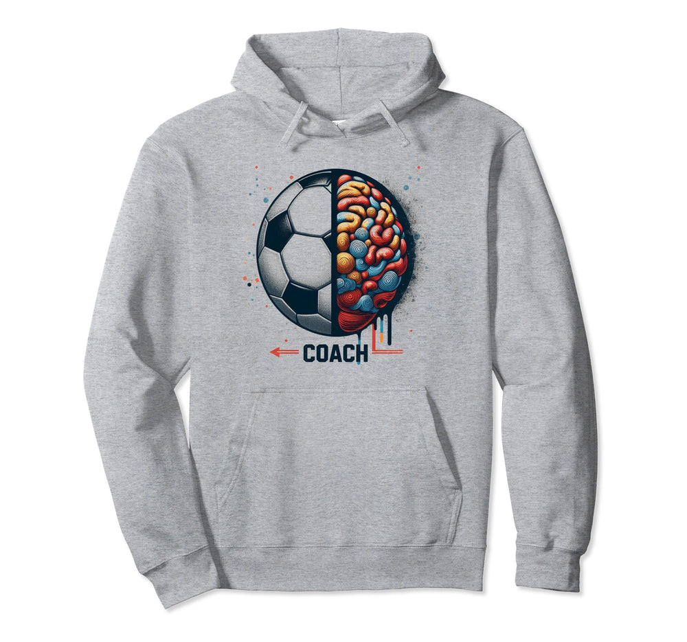 Soccer Coach Training Coaching Hoodie - Aesthetic Graphic for Adults