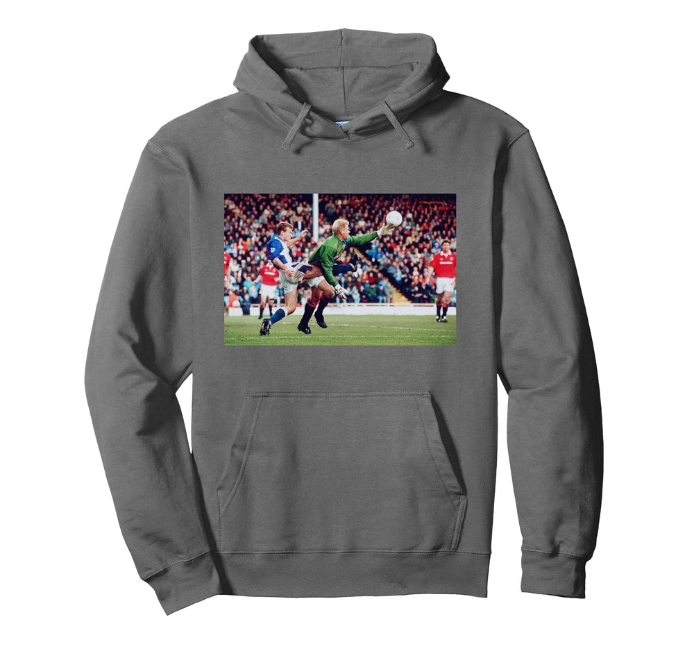 Peter Schmeichel Manchester United Hoodie - Graphic Print for Adults