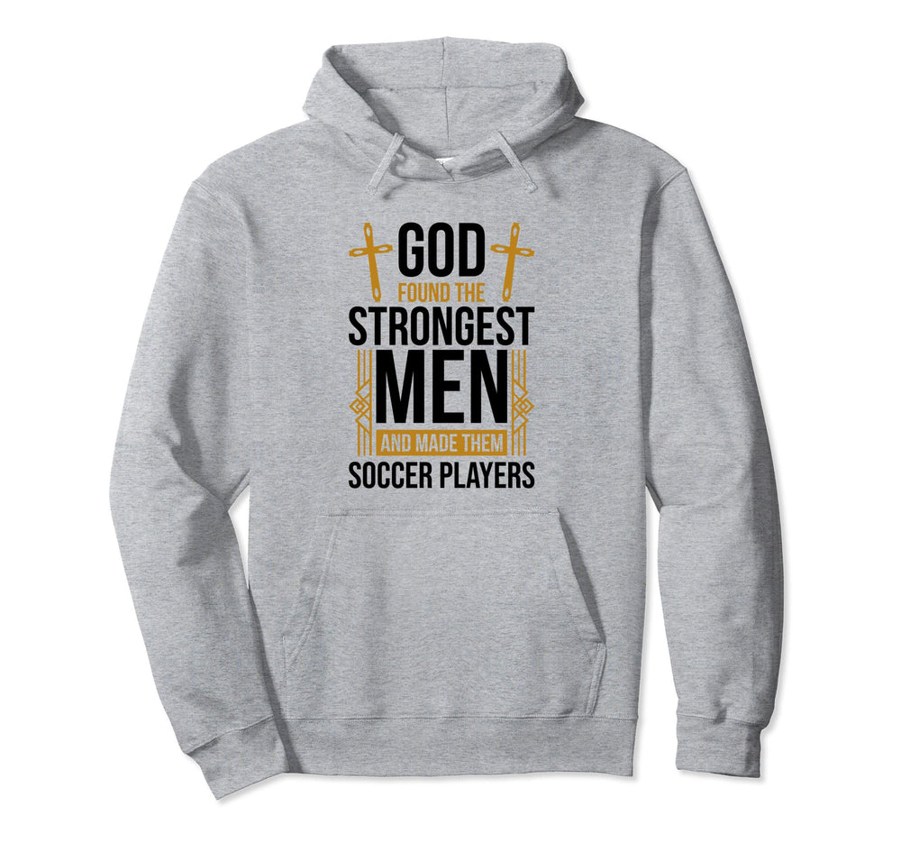 Christian Soccer Players Designs Soccer Hoodie - Fun Novelty Design Unisex