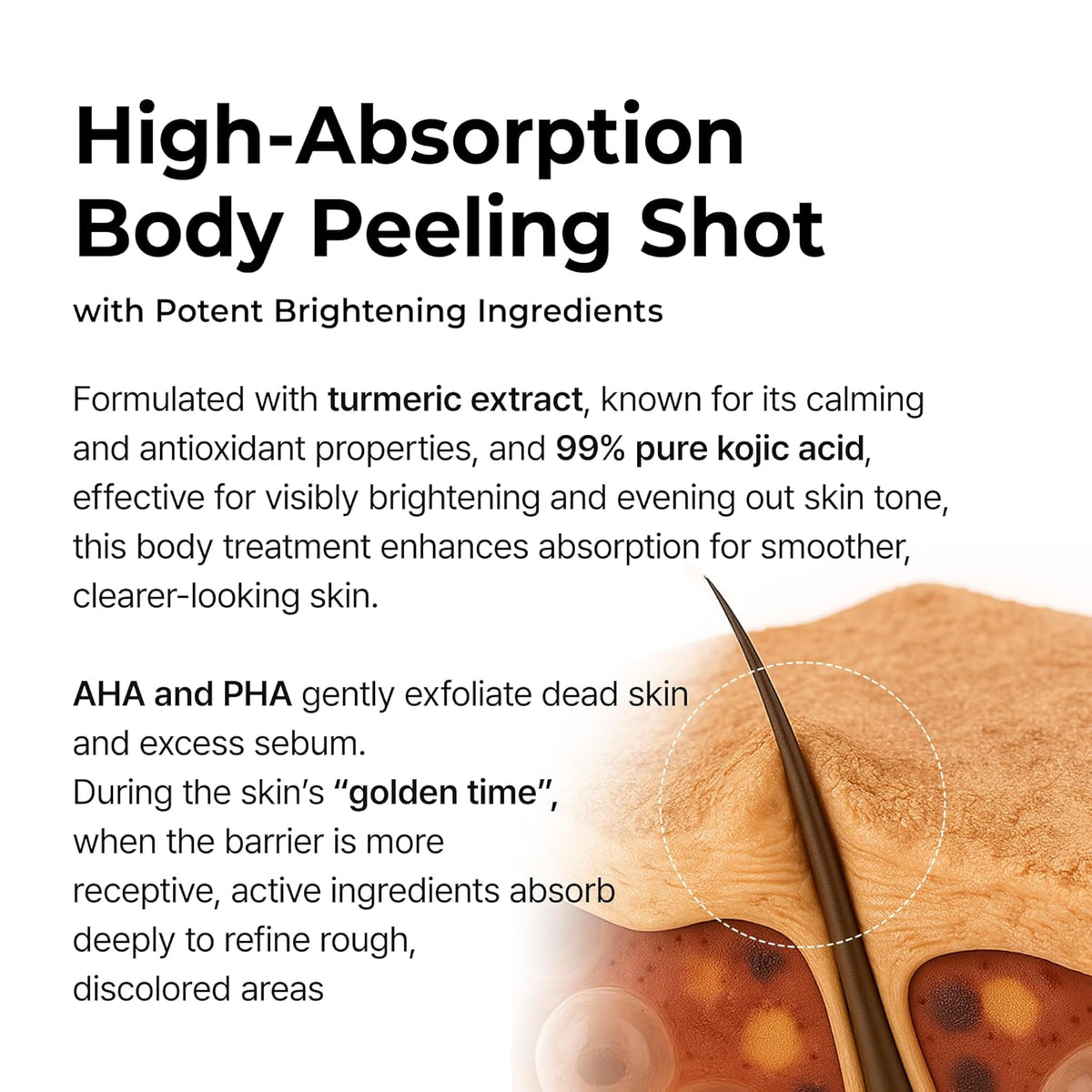 Dr. Melaxin Peel Shot Exfoliating Kojic Acid Turmeric Spray - Snipetell