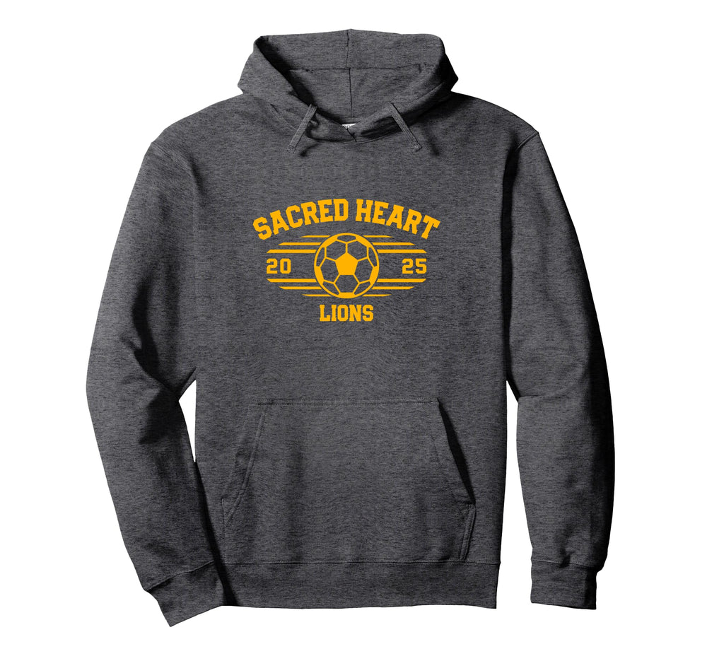 Sacred Heart Lions Soccer Ball 2025 Hs Hoodie - Unique Graphic Unisex