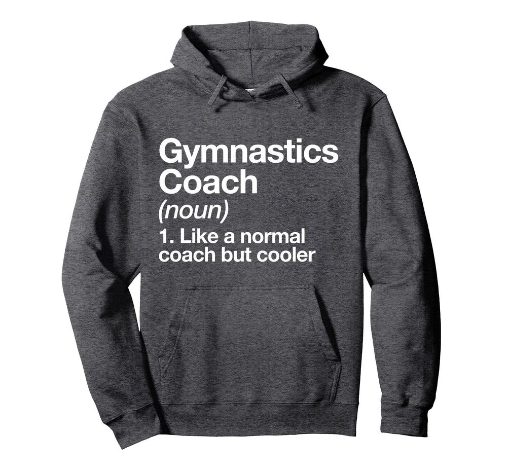 Gymnastics Coach Funny Sports Definition Hoodie - Graphic Print for Adults