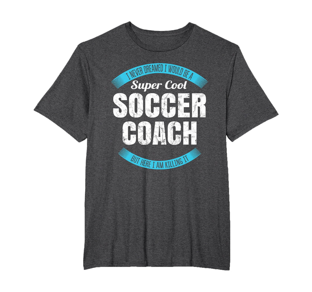Funny Soccer Coach Thank You Gift T-Shirt - Trendy Graphic for Adults
