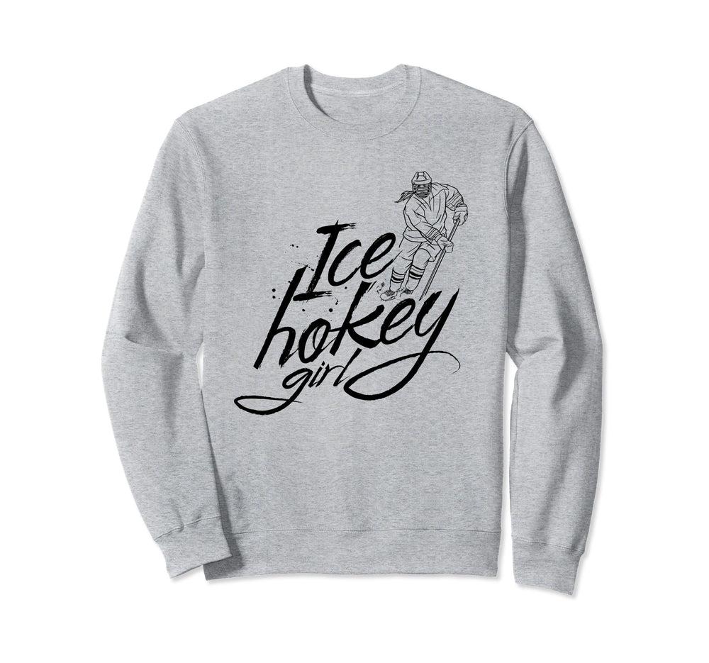Ice Hockey Player Coach Team Sweatshirt - Casual Everyday Wear Men Women