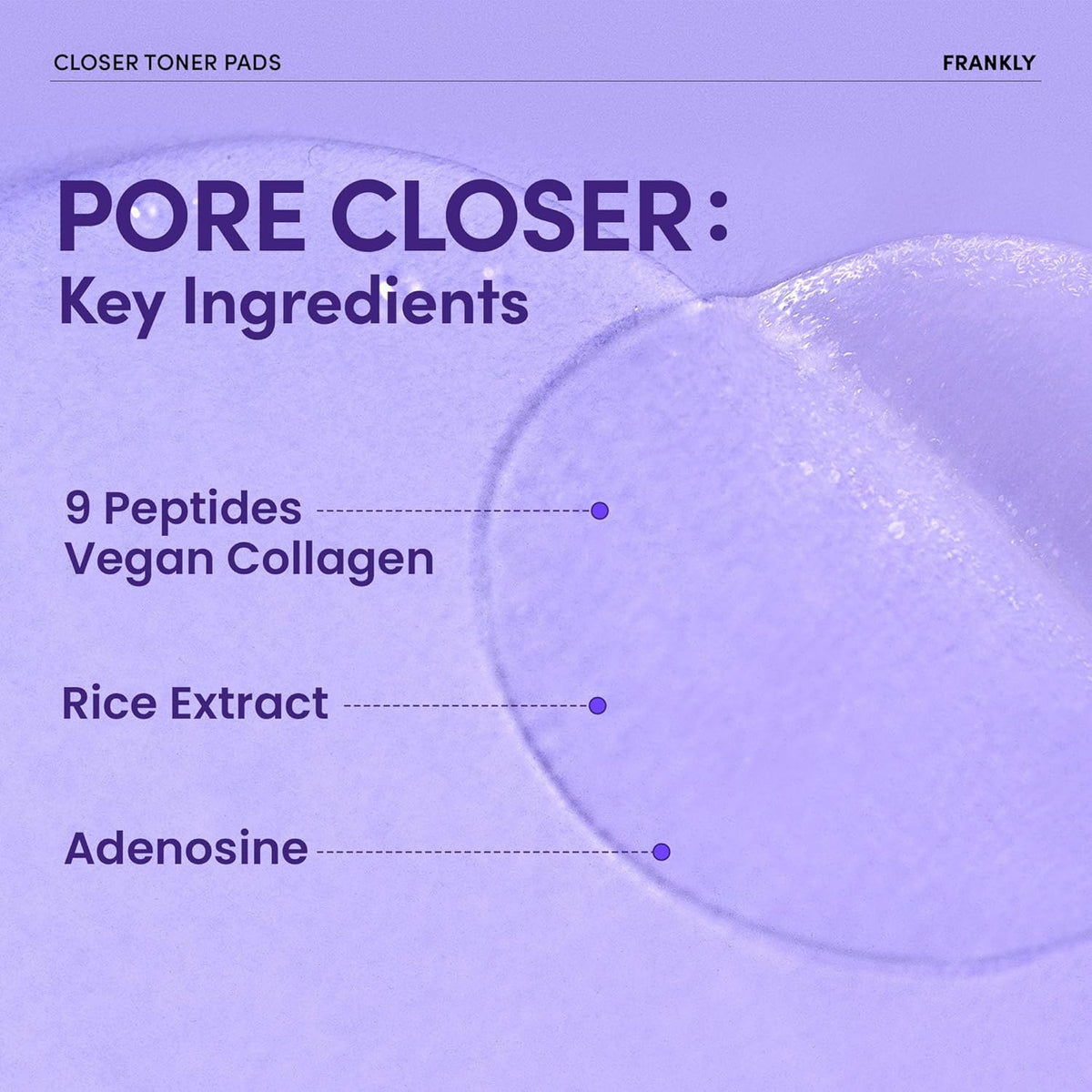 Frankly Closer Pore Tightening Toner Pads - Snipetell