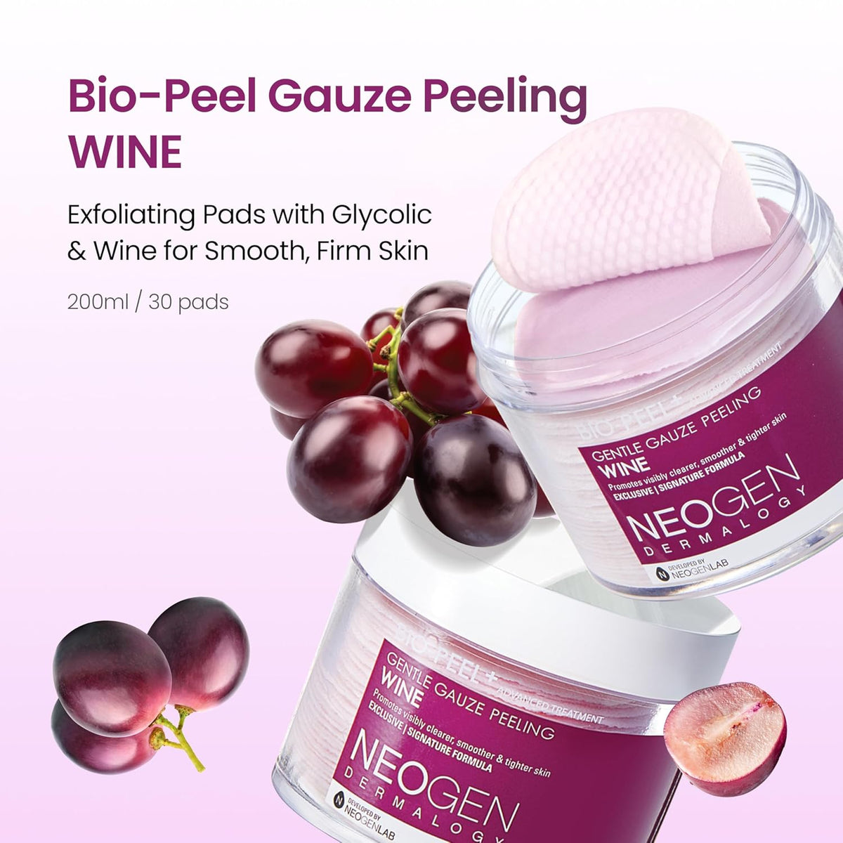 NEOGEN Dermalogy Bio-Peel Gauze Peeling Wine - Snipetell