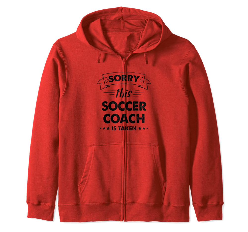 Taken Soccer Coach Profession Outfits Hoodie - Minimalist Print Unisex