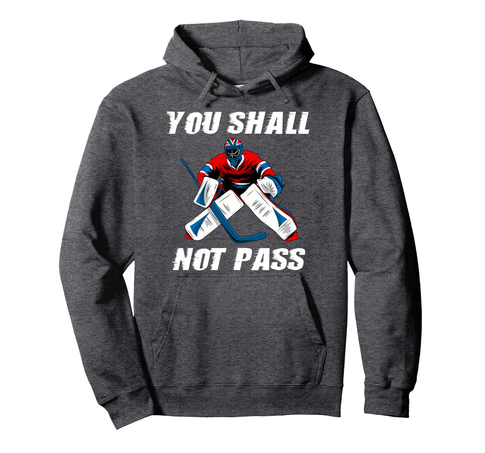 Ice Hockey Goalkeeper Goaltender Hoodie - Casual Everyday Wear for Adults