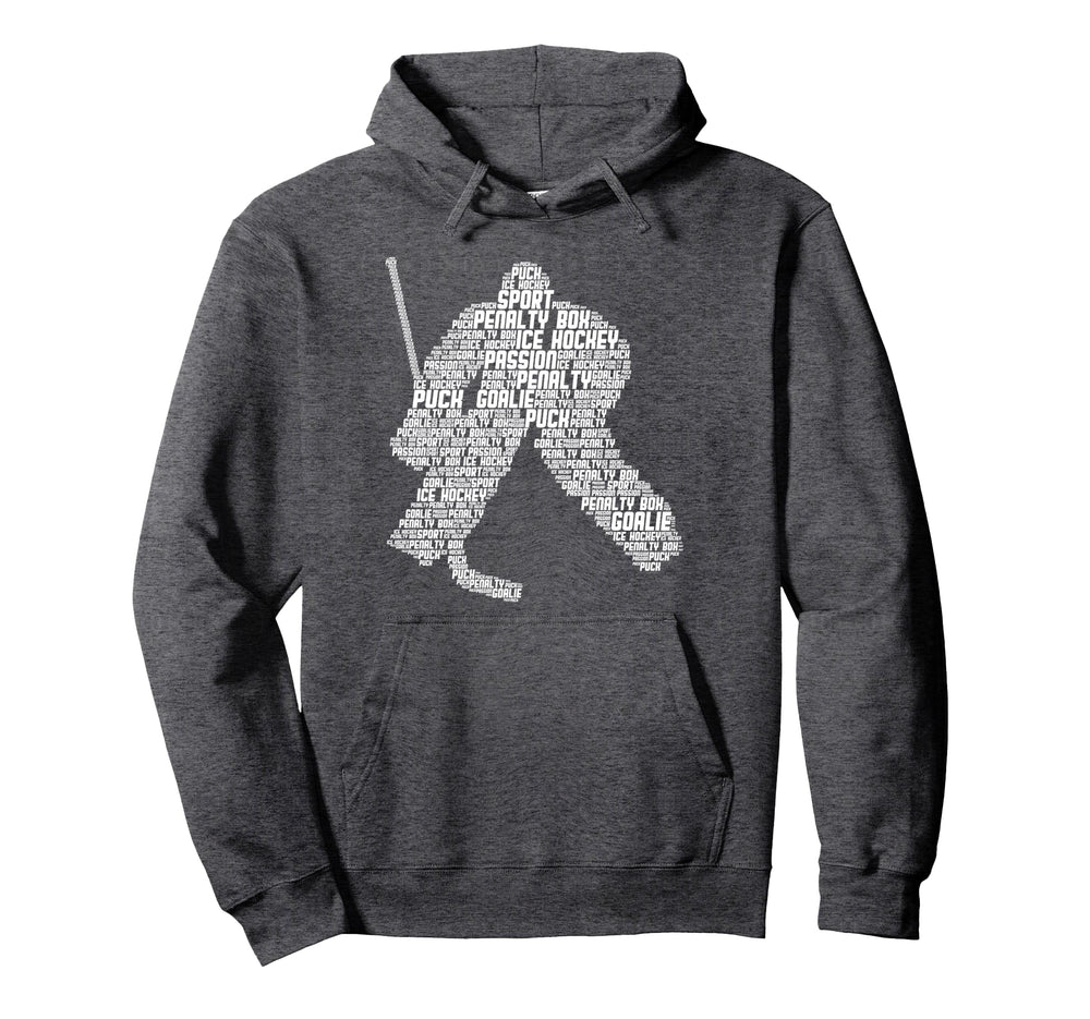 Ice Hockey Goalkeeper Ice Hockey Player Hoodie - Novelty Apparel Unisex