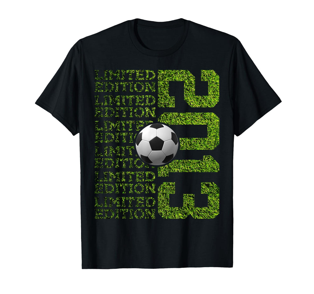 2013 Soccer 13Th Birthday T-Shirt - Graphic Print Unisex