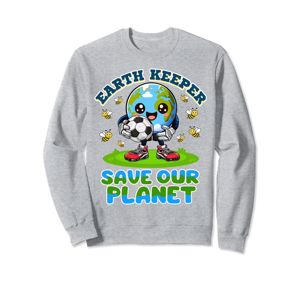 Earth Keeper Save Our Planet Sweatshirt - Casual Everyday Wear for Adults
