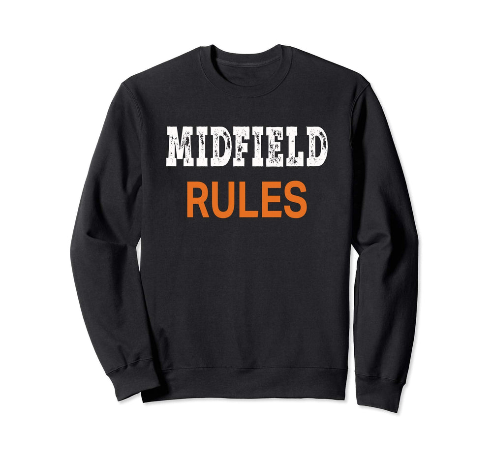 Best Fun Midfielder Rule Soccer Sweatshirt - Trendy Graphic Men Women
