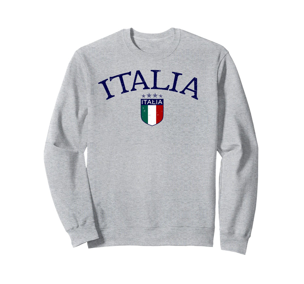 Italia Soccer Sweatshirt - Custom Art Print Unisex