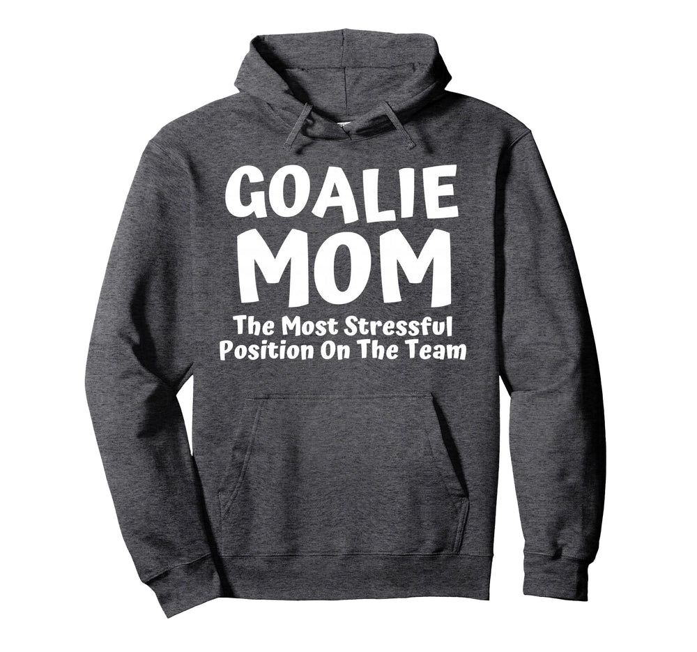Soccer Goalie Keeper Mom Funny Hoodie - Casual Everyday Wear for Adults