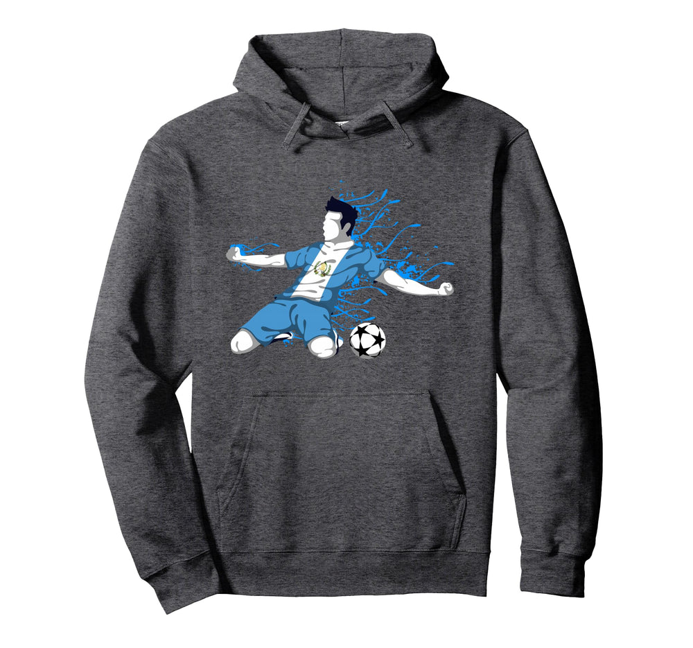 Guatemala Soccer Guatemalan National Hoodie - Aesthetic Graphic Unisex
